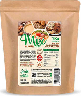 Immagine di MIX FLOUR LIFE 120 PER PANIFICAZIONE E PASTA FRESCA 1Kg