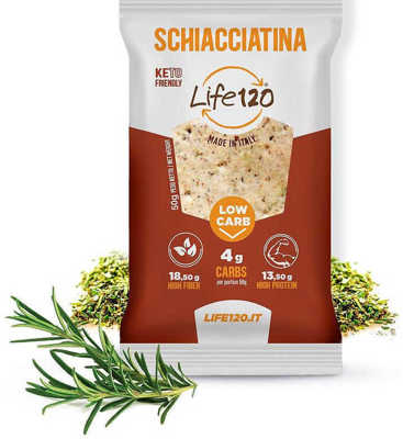 Immagine di SCHIACCIATINA LIFE ROSMARINO 50g