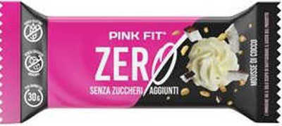 Immagine di PINK FIT ZERO BAR 30g Mousse Cocco Bianco LOW CARB