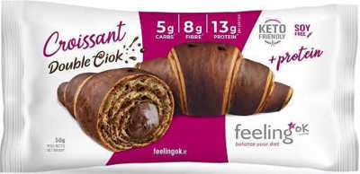Immagine di CROISSANT DOUBLE CIOK 50g KETO/LOW CARB