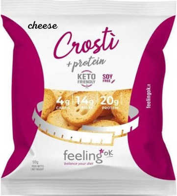 Immagine di CROSTI' CHEESE + PROTEIN 50g KETO/LOW CARB