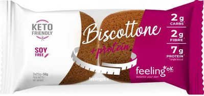 Immagine di BISCOTTONE CACAO + PROTEIN (2X25g) 50g KETO/LOW CARB