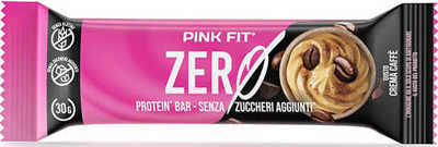 Immagine di PINK FIT ZERO BAR 30g gusto CREMA CAFFE' LOW CARB