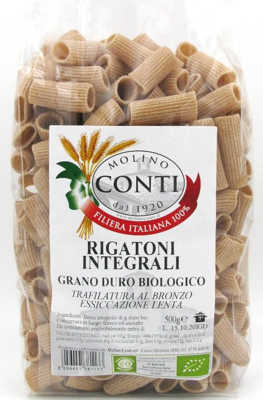 Immagine di RIGATONI INTEGRALI DI GRANO DURO BIO 500g