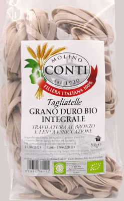 Immagine di TAGLIATELLE INTEGRALI DI GRANO DURO BIO 500g