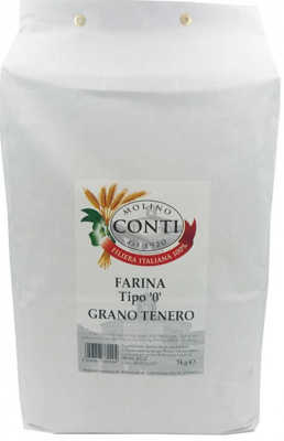 Immagine di FARINA DI GRANO TENERO TIPO "0" 5kg