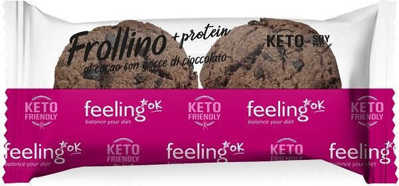 Immagine di FROLLINO al CACAO con GOCCE di CIOCCOLATO + protein 50g