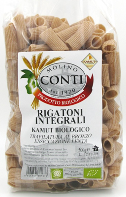 Immagine di RIGATONI INTEGRALI DI KAMUT BIO 300g